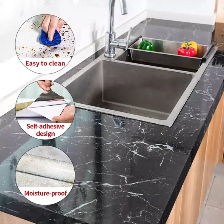 Self-Adhesive Kitchen Marble Sheet