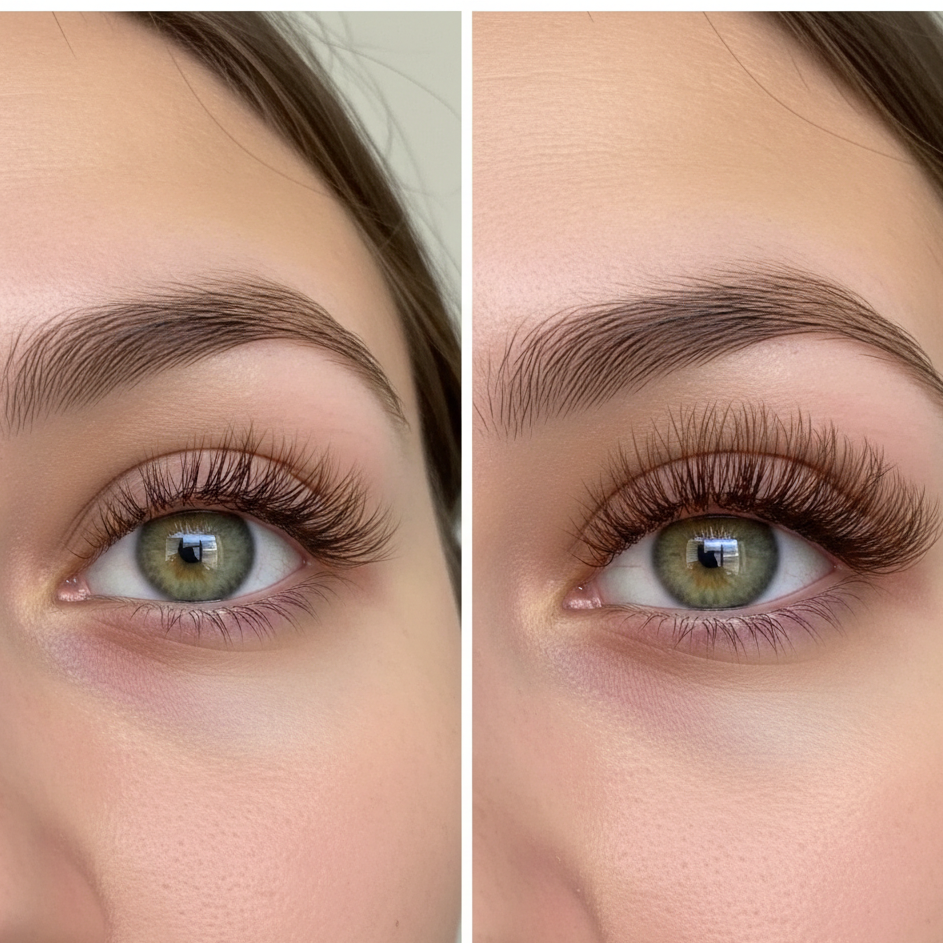 Pre-Glued Wispy Eyelash Clusters