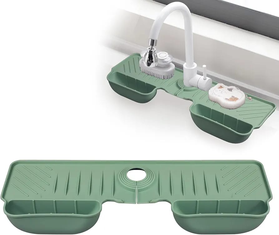 Silicone Faucet Splash Guard Mat