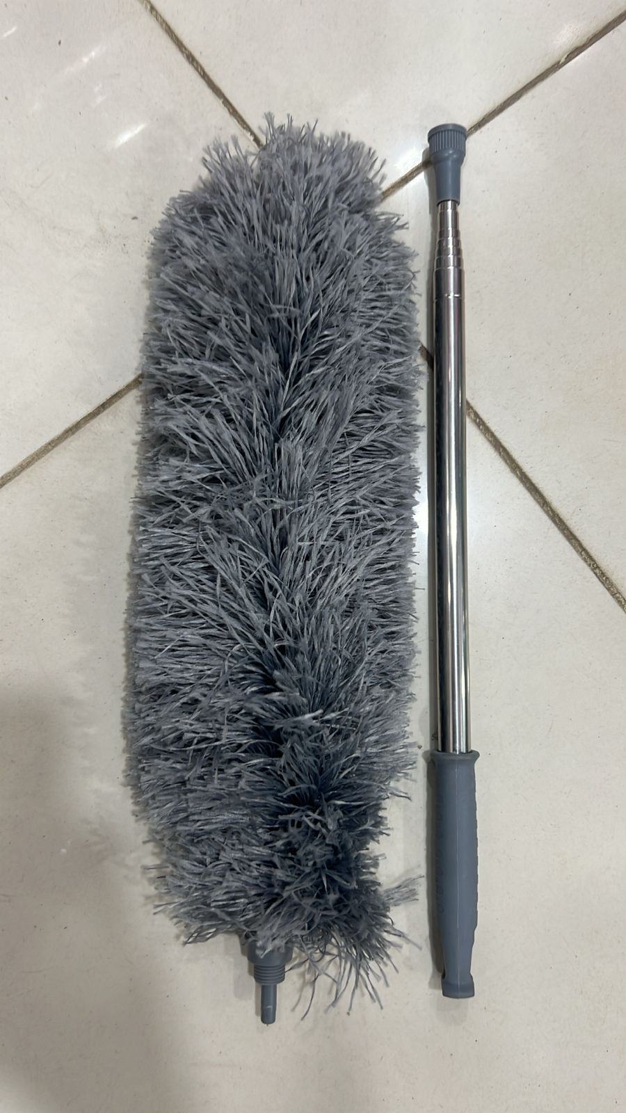 Grey Flexible Microfiber Duster