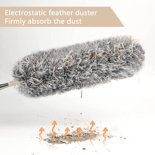 Grey Flexible Microfiber Duster