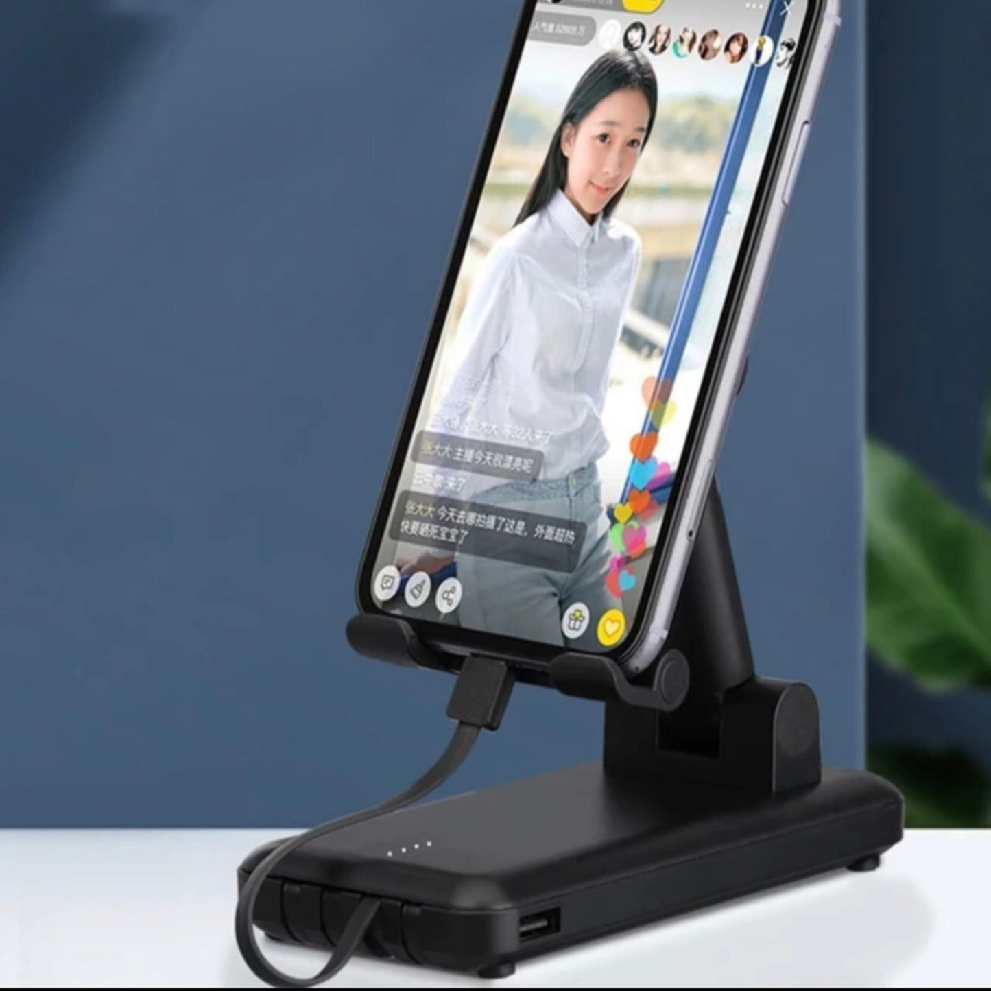 3-in-1 Rotating Foldable Mobile Phone Stand