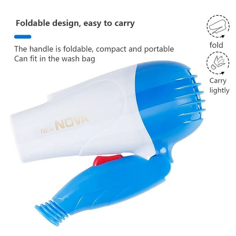 Nova Professional Mini Foldable Hair Dryer