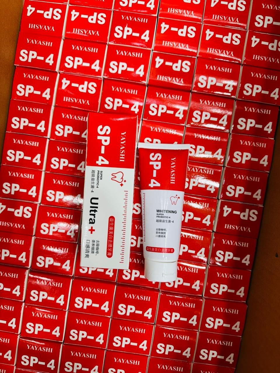 yayashi sp-4 ultra whitening toothpaste